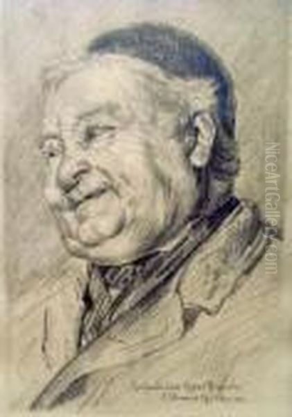 Portrat Oil Painting by Eduard Von Grutzner