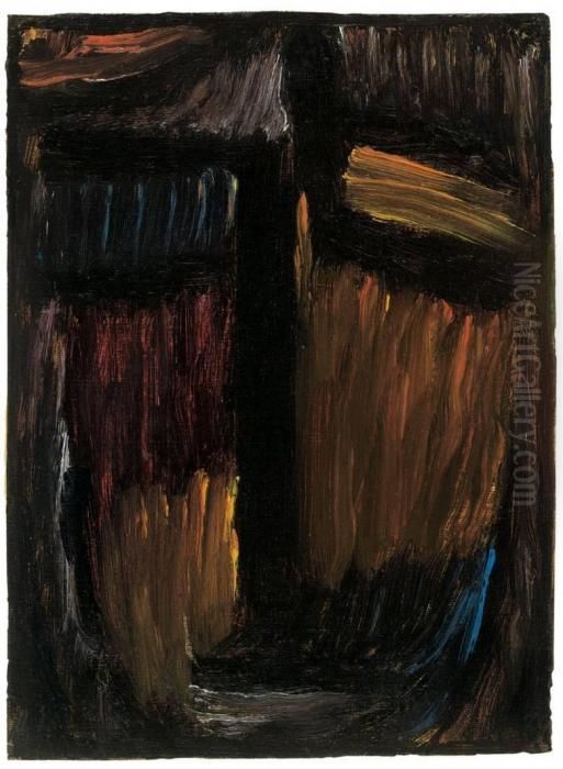 Meditation Oil Painting by Alexei Jawlensky