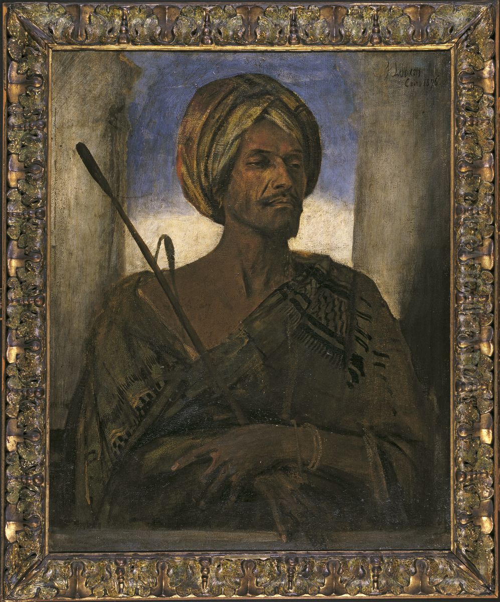 Bildnis Eines Arabers Oil Painting by Lenbach Franz Von