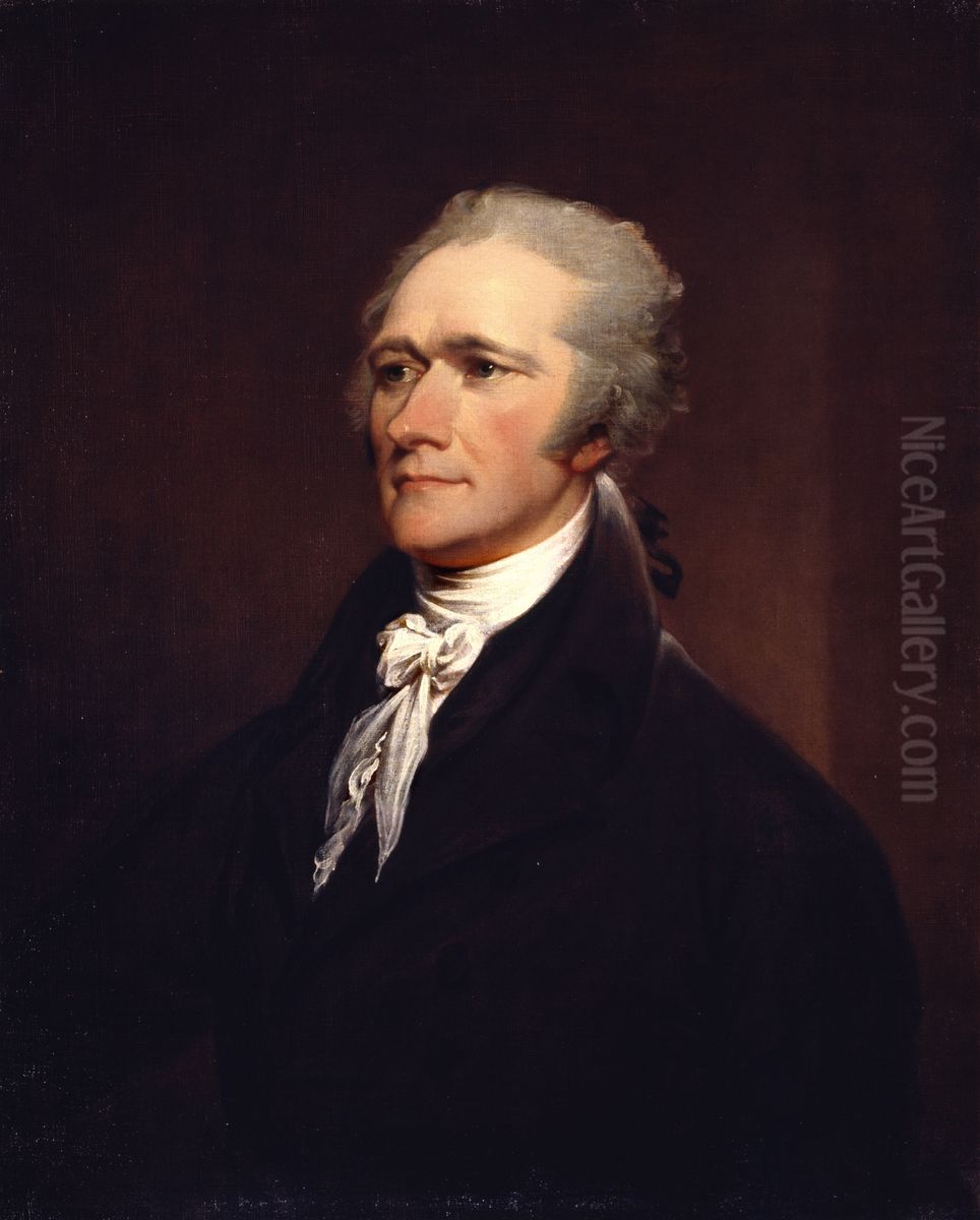 Alexander Hamilton Oil Painting by John Trumbull