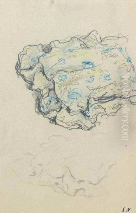 Etudes D'une Taie D'oreiller Oil Painting by Jean-Edouard Vuillard