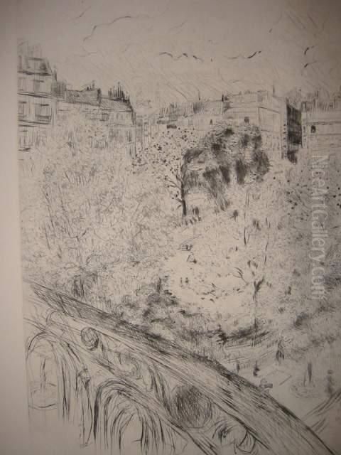 Le Square Vintimille Oil Painting by Jean-Edouard Vuillard