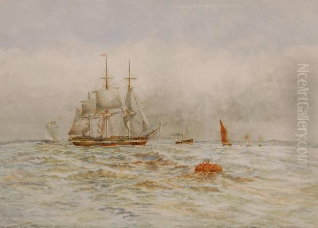 Untitled Oil Painting by George Stanfield Walters