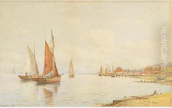 Coming Into Port Oil Painting by George Stanfield Walters