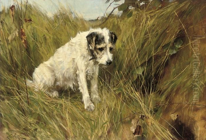 Patience Oil Painting by Arthur Wardle
