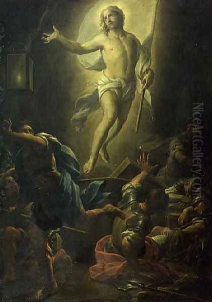 The Resurrection Oil Painting by Francesco Trevisani
