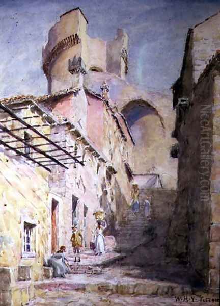 Carro Oil Painting by William Holt Yates Titcomb