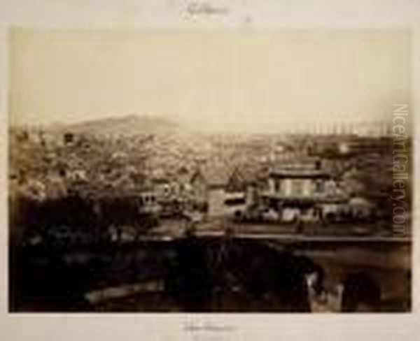 San Francisco, Californie Oil Painting by Carleton Emmons Watkins