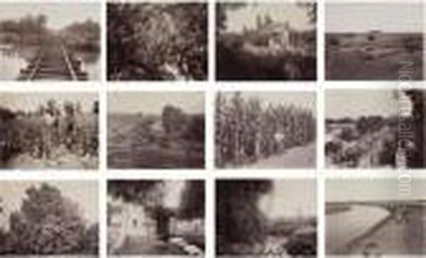 Photographic Views Of Kern Country California Oil Painting by Carleton Emmons Watkins