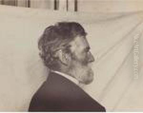 Selected Studies Of The Los Angeles Base Line Survey Oil Painting by Carleton Emmons Watkins