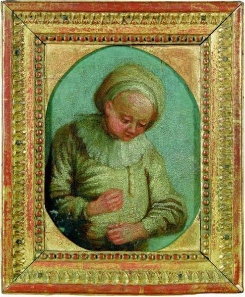 Pierrot Oil Painting by Jean-Antoine Watteau