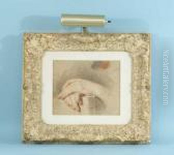 Hands Oil Painting by Jean-Antoine Watteau