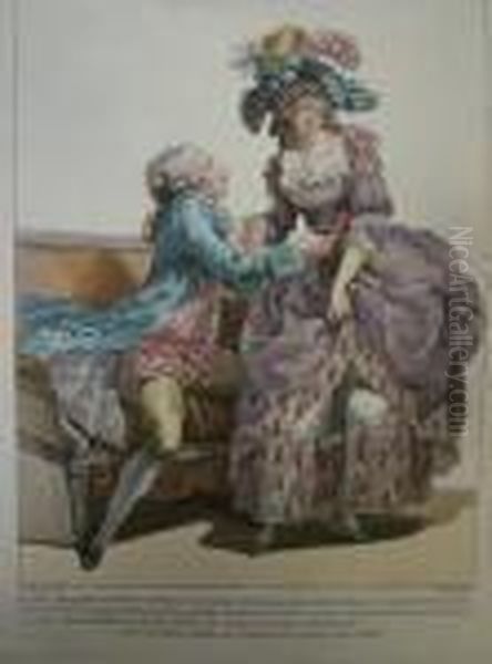 Untitled Oil Painting by Jean-Antoine Watteau