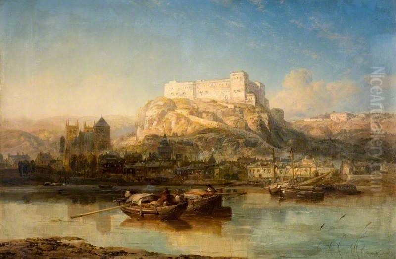 Huy, Belgium Oil Painting by James Webb