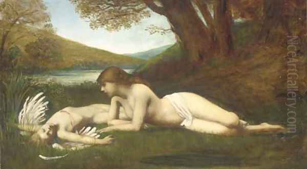 L'amour blesse Oil Painting by Dorothy, nee Tennant Stanley