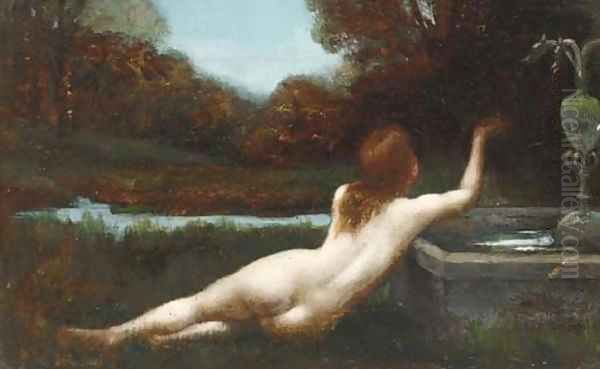 La source Oil Painting by Dorothy, nee Tennant Stanley