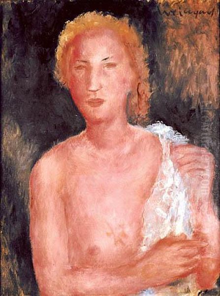 Akt Oil Painting by Joachim Weingart