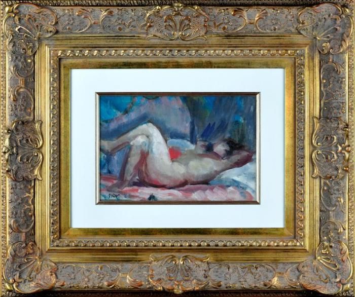 Akt Podwojny Oil Painting by Wojciech Weiss