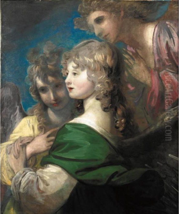Classical Figures Oil Painting by Benjamin West