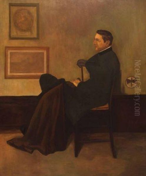 Portrait Of A Gent Oil Painting by James Abbott McNeill Whistler