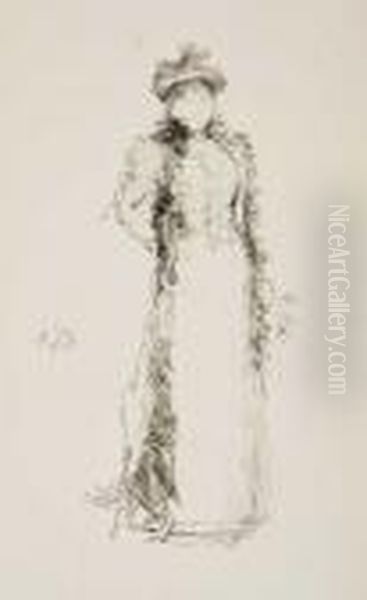 Beatrix Whistler Oil Painting by James Abbott McNeill Whistler