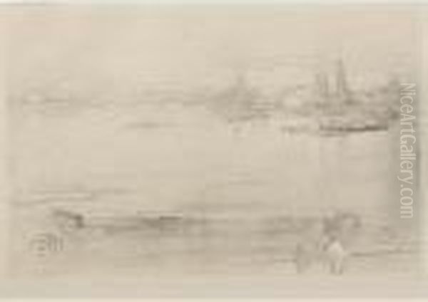 Early Morning (spink/stratis/tedeschi 9; Way 7) Oil Painting by James Abbott McNeill Whistler