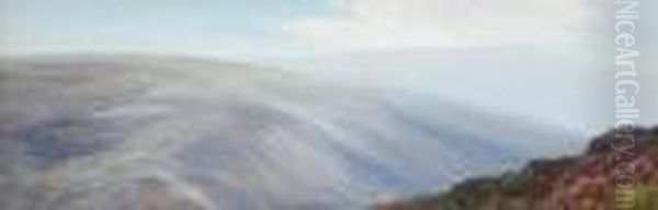 Dunkery Beacon Oil Painting by Frederick John Widgery