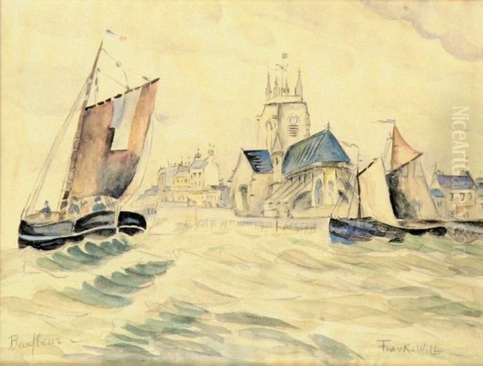 Barfleur Oil Painting by Frank Will