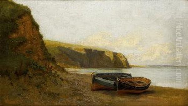 Doaghuce Mountain & Pass Of Kylemore From Letterfrack,
 Connemara Oil Painting by Alexander Williams