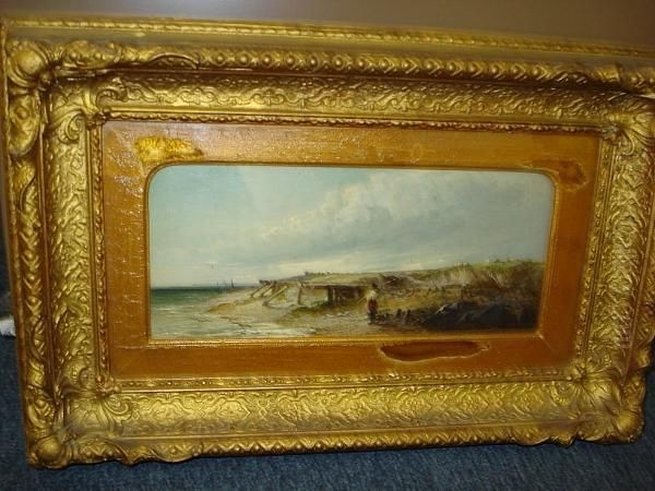 The Coastal Shrimper Oil Painting by Edward Charles Williams