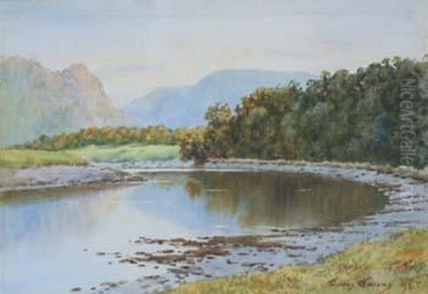 Summers Dayon The Glaslyn Oil Painting by Warren Williams
