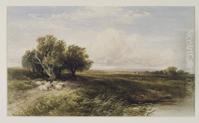 Across The Common Oil Painting by Edmund Morison Wimperis
