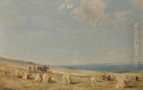 An Arran View Oil Painting by James Lawton Wingate