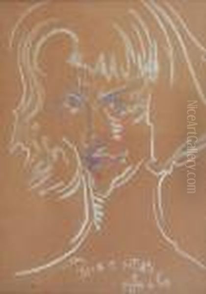 Portret Kobiecy Oil Painting by Stanislaw Ignacy Witkiewicz (Witkacy)