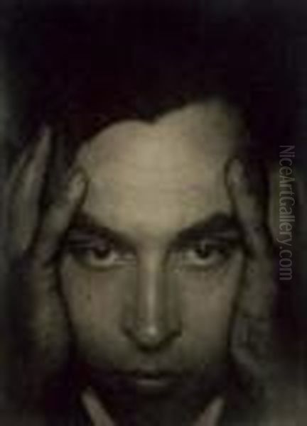 Self Portrait, 1912-14 Oil Painting by Stanislaw Ignacy Witkiewicz (Witkacy)