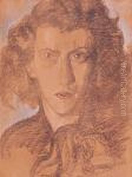 Portret Kobiecy (1927) Oil Painting by Stanislaw Ignacy Witkiewicz (Witkacy)