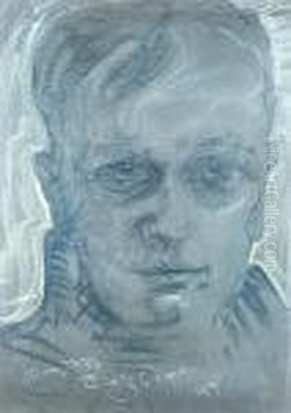 Portret Jana Leszczynskiego, Ii 1933 R. Oil Painting by Stanislaw Ignacy Witkiewicz (Witkacy)