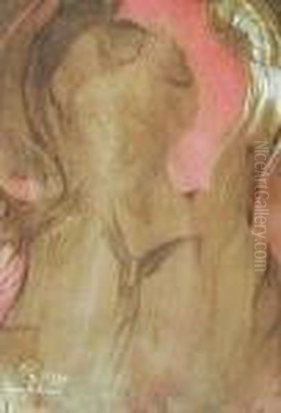 Portret Kobiety Oil Painting by Stanislaw Ignacy Witkiewicz (Witkacy)