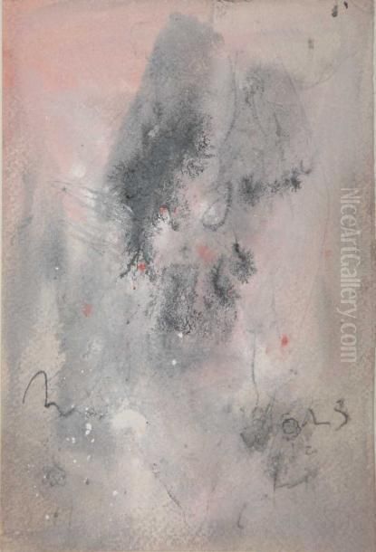 Gris Sur Rose Oil Painting by Otto Wols