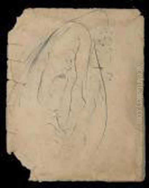 Plaisanterie Calligraphique Oil Painting by Otto Wols