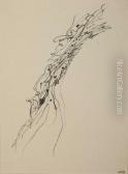 Motif Musical Oil Painting by Otto Wols