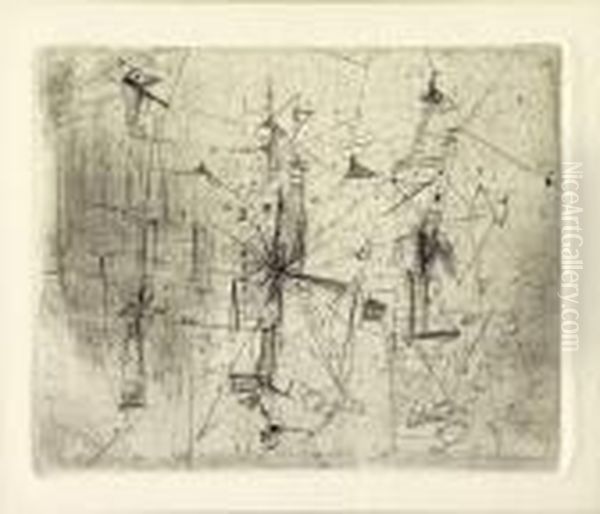 Sans Titre Oil Painting by Otto Wols