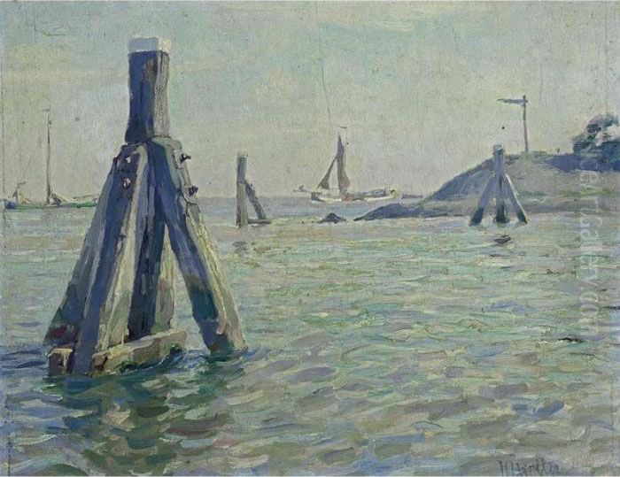 Ducdalf, Enkhuizen Oil Painting by Hendrik Jan Wolter