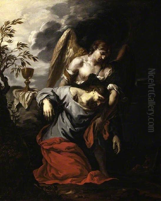 The Agony in the Garden Oil Painting by Francesco Trevisani