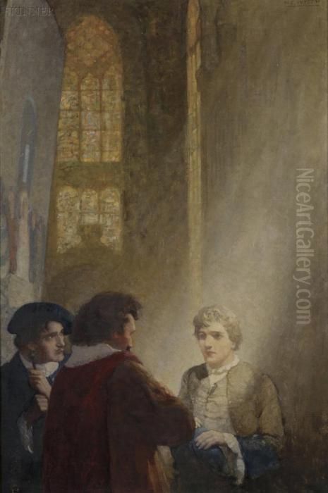 The Youth. 
Master, 
I Shall Not Failyou. Oil Painting by Newell Convers Wyeth