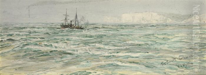 The South Foreland Oil Painting by William Lionel Wyllie