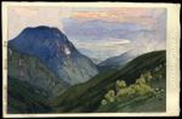 Otenjo Oil Painting by Hiroshi Yoshida