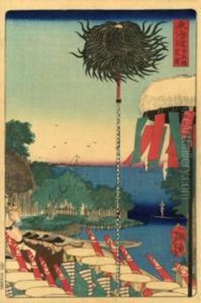 4thmonth Oil Painting by Tsukioka Yoshitoshi