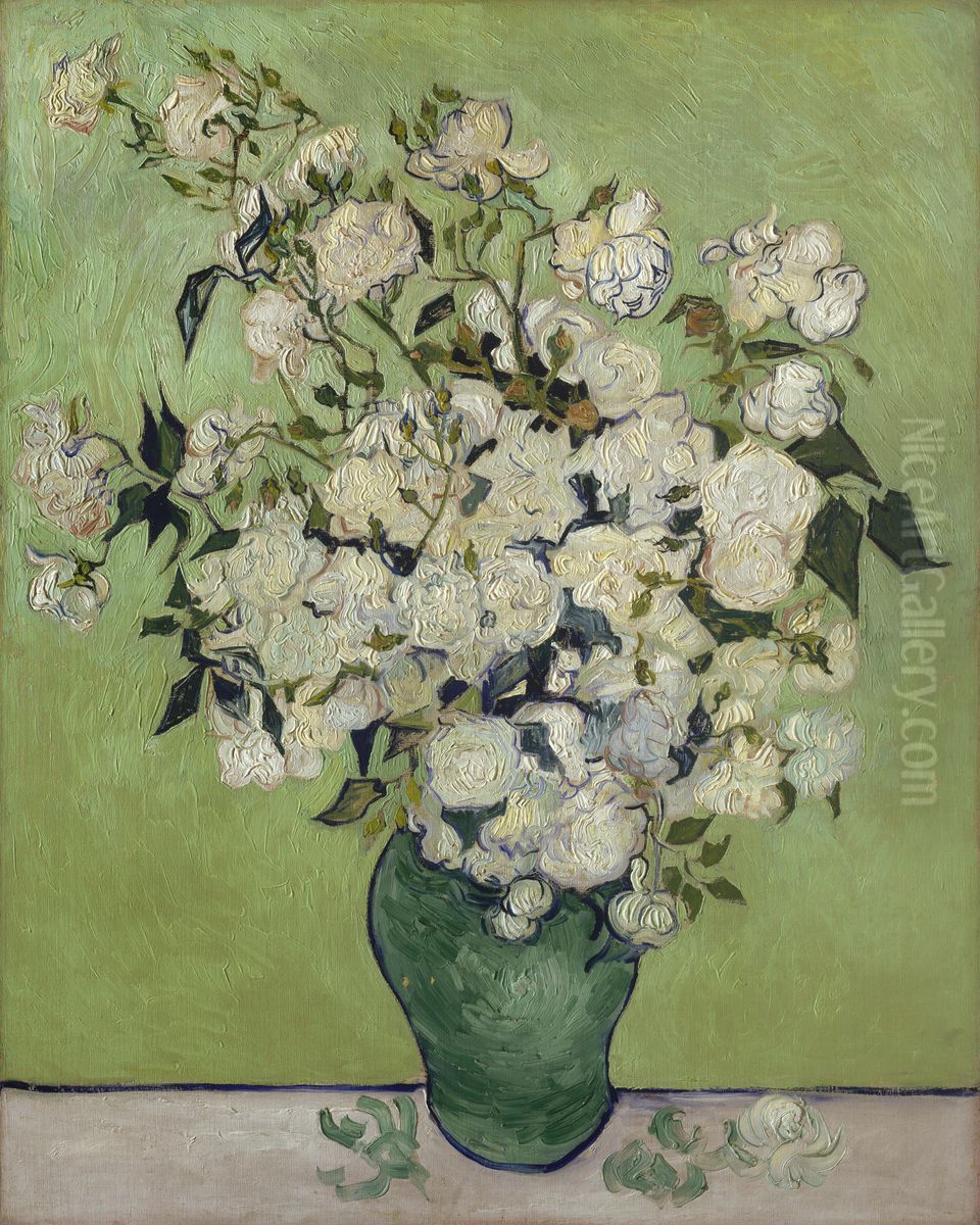Roses Oil Painting by Vincent Van Gogh