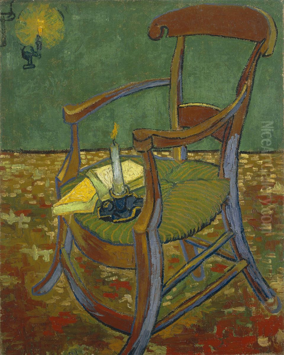 Gauguin's Chair Oil Painting by Vincent Van Gogh